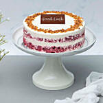 Red Velvet Peanut Butter Farewell Cake