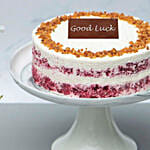 Red Velvet Peanut Butter Farewell Cake
