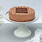 Rich Chocolate Truffle Retirement Cake