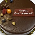 Chocolate Retirement Cake