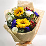 Appealing Mixed Flowers Bouquet