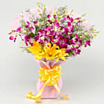 Eternal Assorted Flowers Bouquet