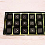 Happy Parents Day Chocolate