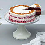 Delicious Red Velvet Peanut Butter Cake