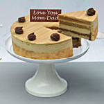 Sweet Caramel Cake For Parents Day