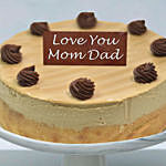 Sweet Caramel Cake For Parents Day