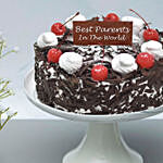 Appetizing Black Forest Cake For Parents Day