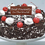 Appetizing Black Forest Cake For Parents Day