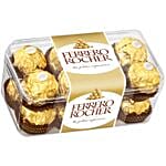 Tangy Mango Mousse Cake With 16 Pcs Ferrero Rocher