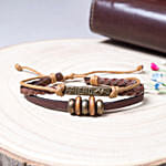 Unisex Leather Friendship Bracelet