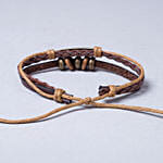 Unisex Leather Friendship Bracelet