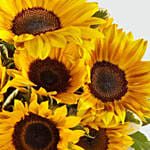 12 Pretty Sunflower Bunch