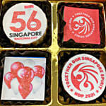 4 Pcs National Day Themed Chocolate