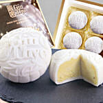 Premium Snowskin White Mooncake