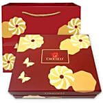 Dark Nibs Truffle Yolk Mooncakes- 4 Pcs