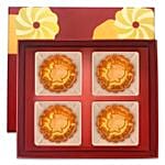 Egg Yolk Bake Skin Mooncakes- 4 Pcs