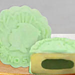 Jasmine Green Tea Truffle Yolk Mooncakes- 4 Pcs