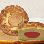 Soy Yolk Bake Skin Mooncakes- 2 Pcs