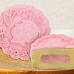 Strawberry Chia Truffle Yolk Mooncakes- 2 Pcs