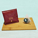 Double Yolk Teochew Mooncake With Sakura Spring Tea Box