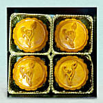 Pure Lotus Paste Mooncake With Sakura Spring Tea Box
