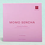 Strawberry Chia Snowskin Mooncake With Momo Sencha Tea Box