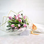 Lovely Pink Tulips Bouquet