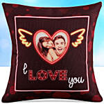 Attractive I Love You Personalised Led Cushion
