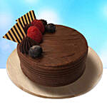 Happy Anniversary Led Cushion With Chocolate Cake