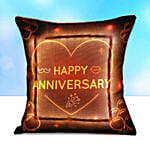 Led Cushion For Anniversary With Ferrero Rocher