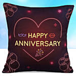Led Cushion For Anniversary With Ferrero Rocher