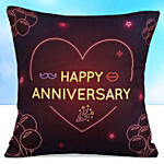 Lovely Led Cushion For Anniversary