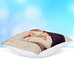 Personalised Led Cushion For Couple With Ferrero Rocher