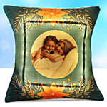 Personalised Led Cushion For Mother With Greeting Card
