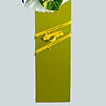 Blessed Soul Condolence Mixed Flowers Green Stand