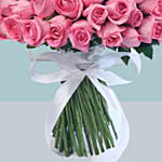 99 Pink Roses Bouquet