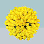 99 Yellow Roses Bouquet