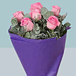 Beautiful Love Bouquet of Pink Roses