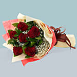 Beautiful Love Bouquet of Red Roses