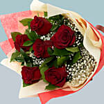 Beautiful Love Bouquet of Red Roses