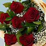 Beautiful Love Bouquet of Red Roses