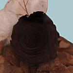 Forever Black Rose In Glass Dome