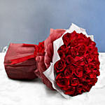 Premium 50 Red Roses Bouquet