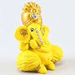Pagdi Wale Ganesha Ji Idol With Flute
