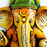 Multicolor Ganesha Wall Hanging