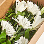 Beautiful White Lilies Box