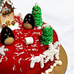 Red Velvet Christmas Cake