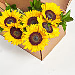 Vibrant Sunflowers Box