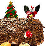 Black Forest Log Cake