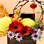 Exotic Mixed Flowers Arrangement